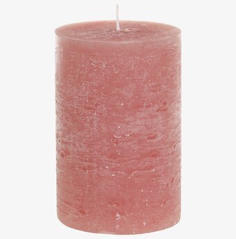 Blockljus Rustik Raspberry 90 Tim från Chic Antique