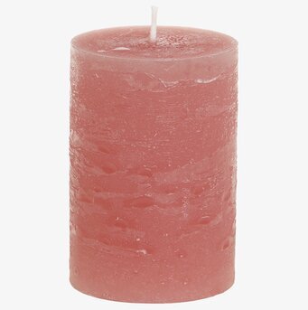 Blockljus Rustik Raspberry 40 Tim från Chic Antique