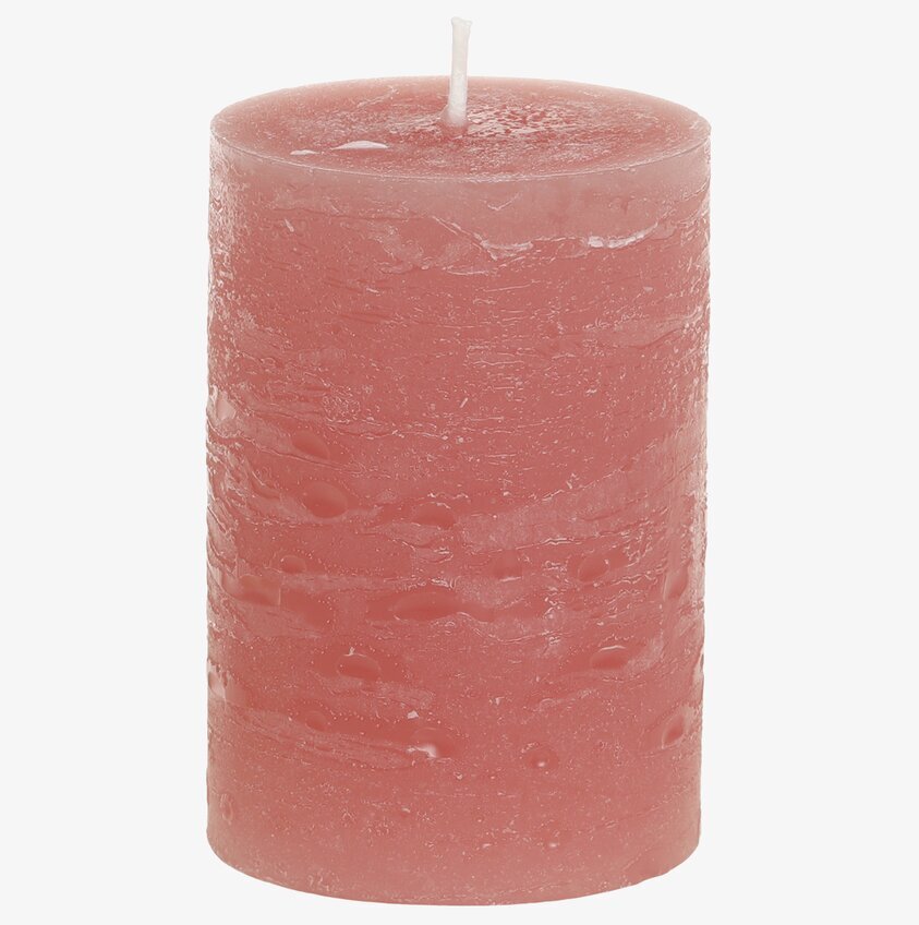 Blockljus Rustik Raspberry 40 Tim från Chic Antique