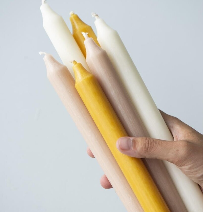 Kronljus Sand 29cm från IB Laursen i naturliga färger