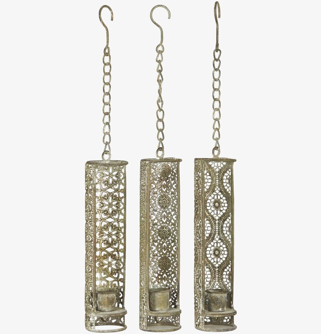 Hängande Ljusstake Oriental Grå från IB Laursen i metall