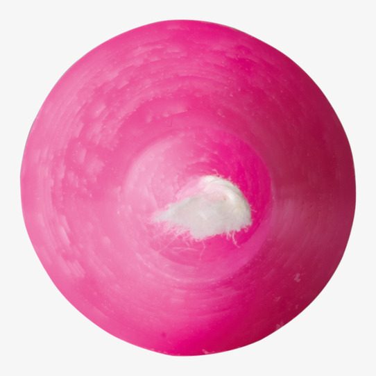 Kronljus Ceriserosa 18cm från Affari i intensiv rosa nyans