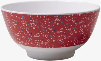 Skål Melamin X-mas Twinkle Star från Rice i juldesign