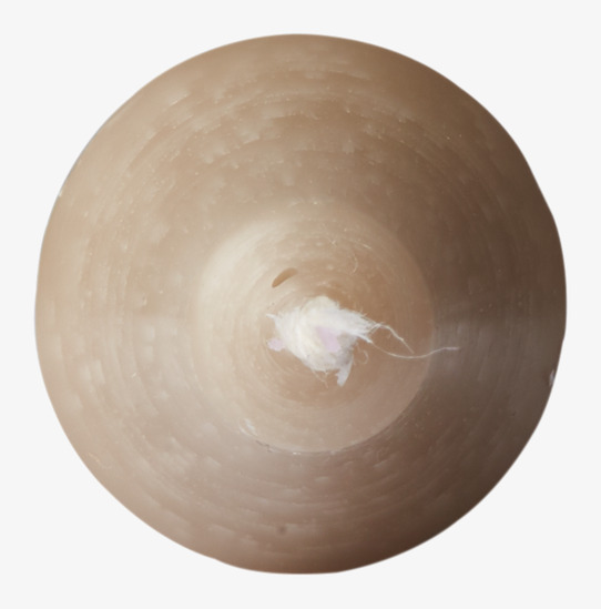 Kronljus Sand 18cm från Affari med sandfärgad nyans