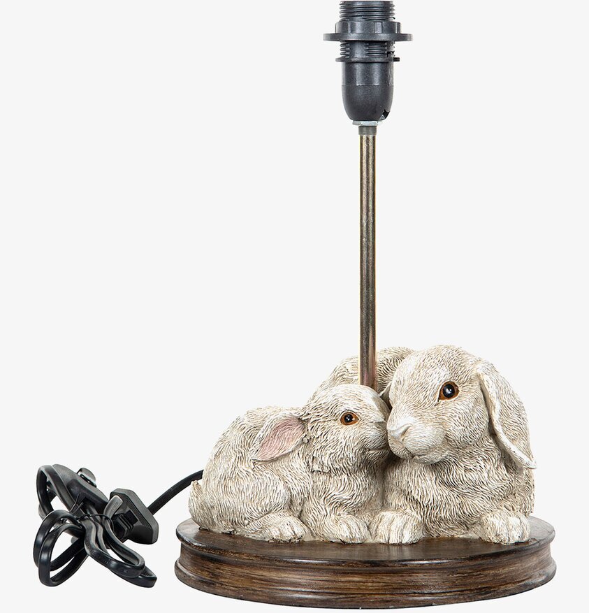 Bordslampa Kaniner Poly från A Lot Decoration med två kaniner