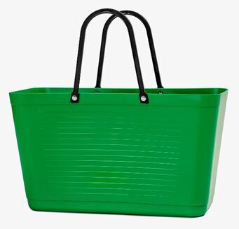 Väska Hinza Grön - Green Plastic från Hinza, slitstark plast