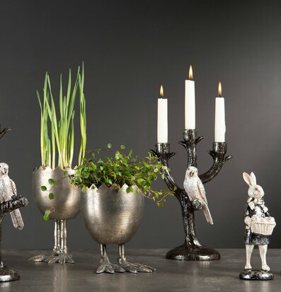 Ljusstake Papegoja från A Lot Decoration i vintage stil