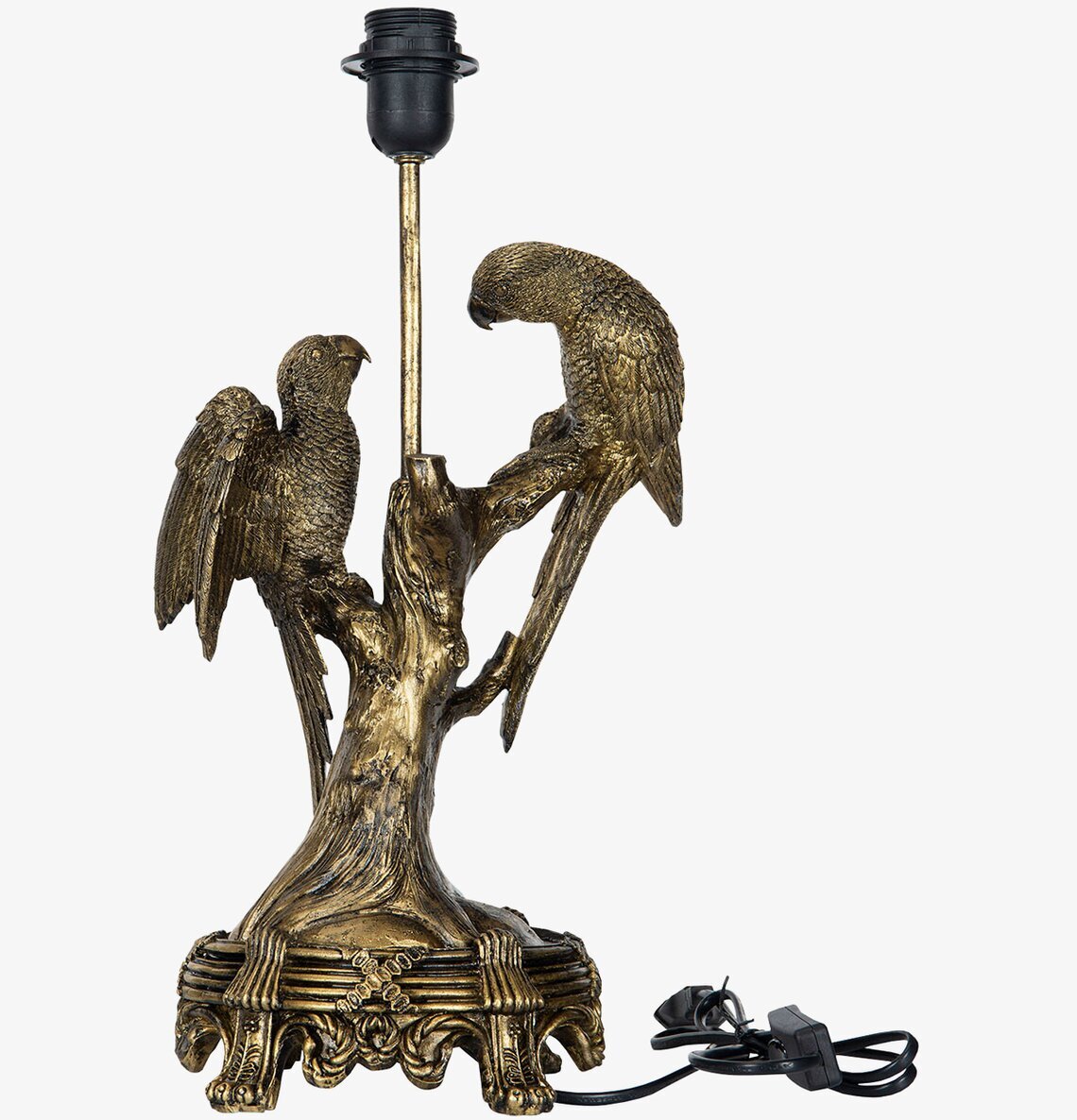 Bordslampa Fåglar Guld/Brun Poly från A Lot Decoration