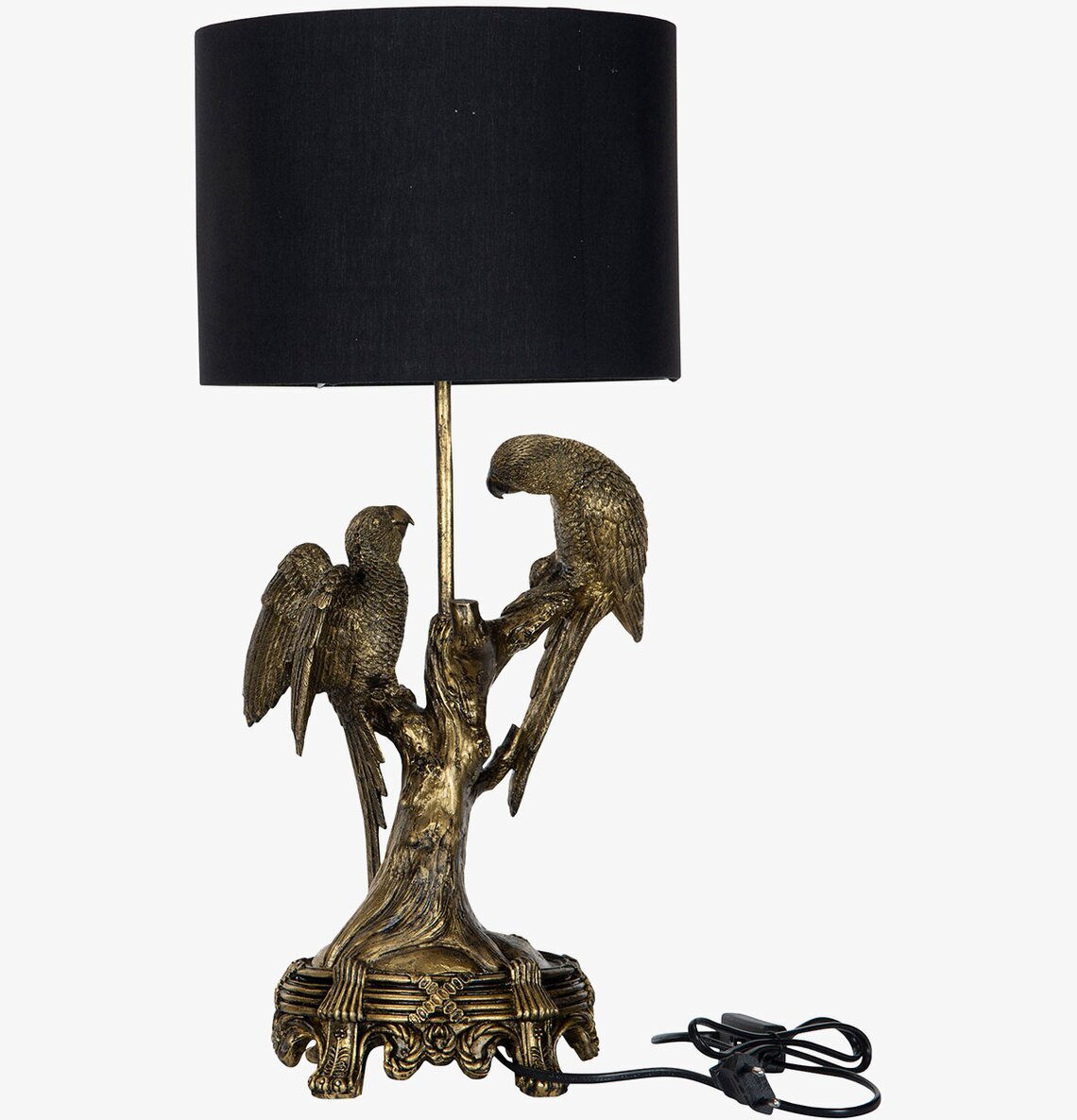 Bordslampa Fåglar Guld/Brun Poly från A Lot Decoration