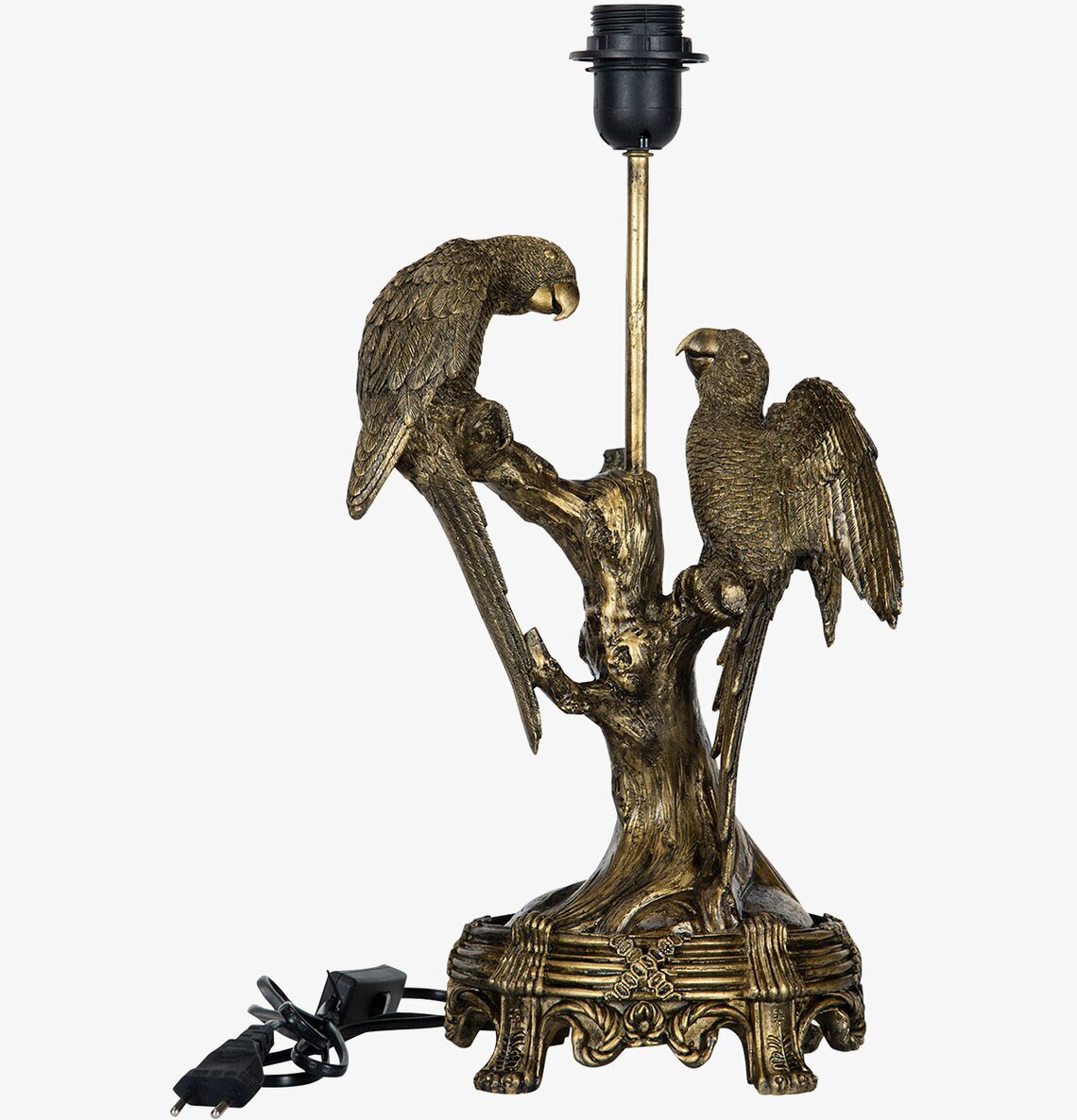 Bordslampa Fåglar Guld/Brun Poly från A Lot Decoration