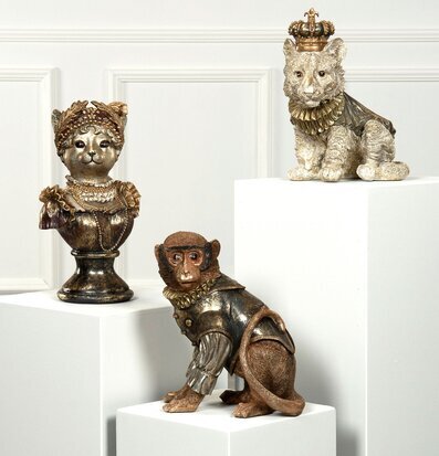 Figurin Katt Flärd från A Lot Decoration med lyxiga detaljer