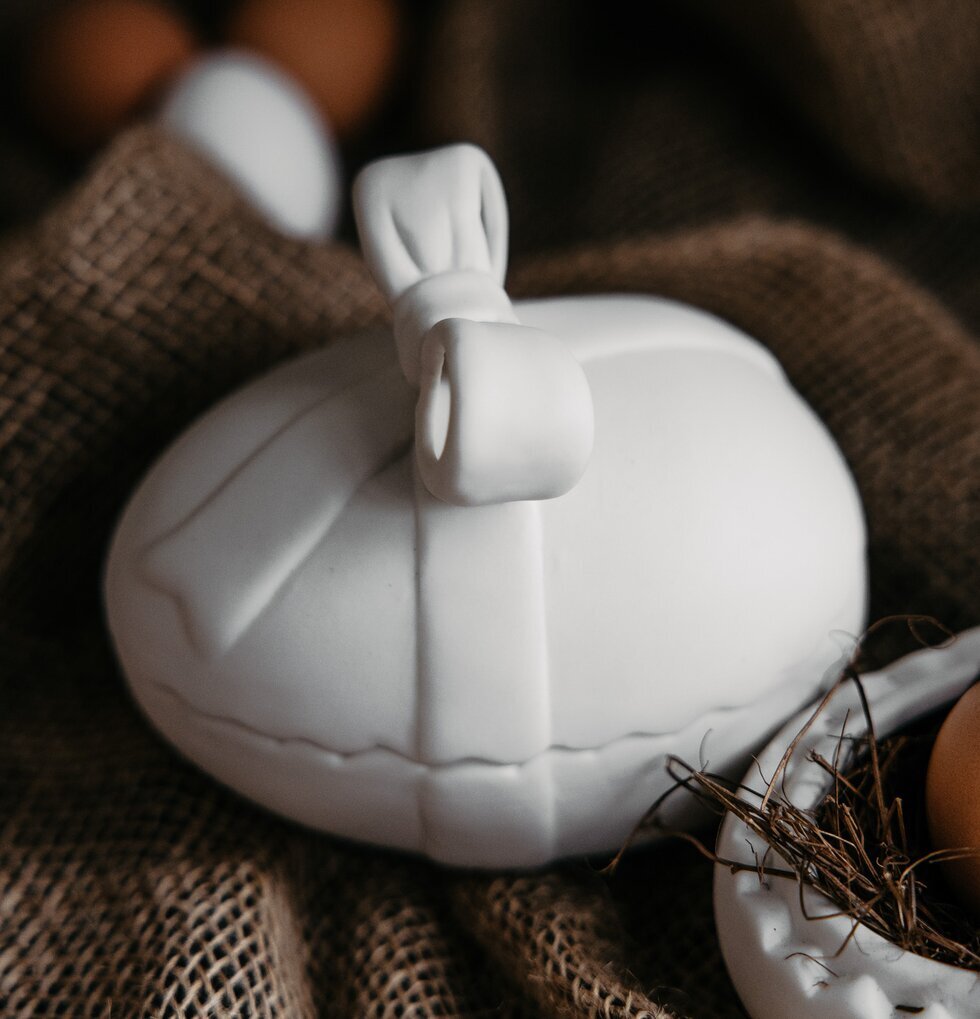 Påskägg Lundby Vit Liten från Storefactory på juteväv