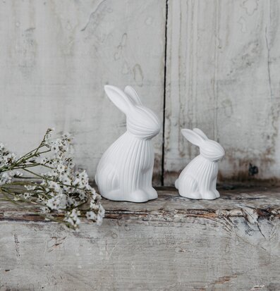 Dekoration Arthur Kanin Vit Liten från Storefactory i keramik