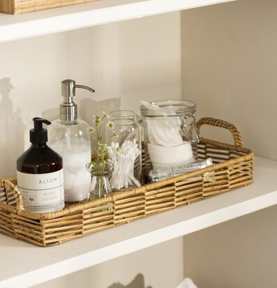 Glasflaska Med Pump Klar/Silver 480 ml från IB Laursen