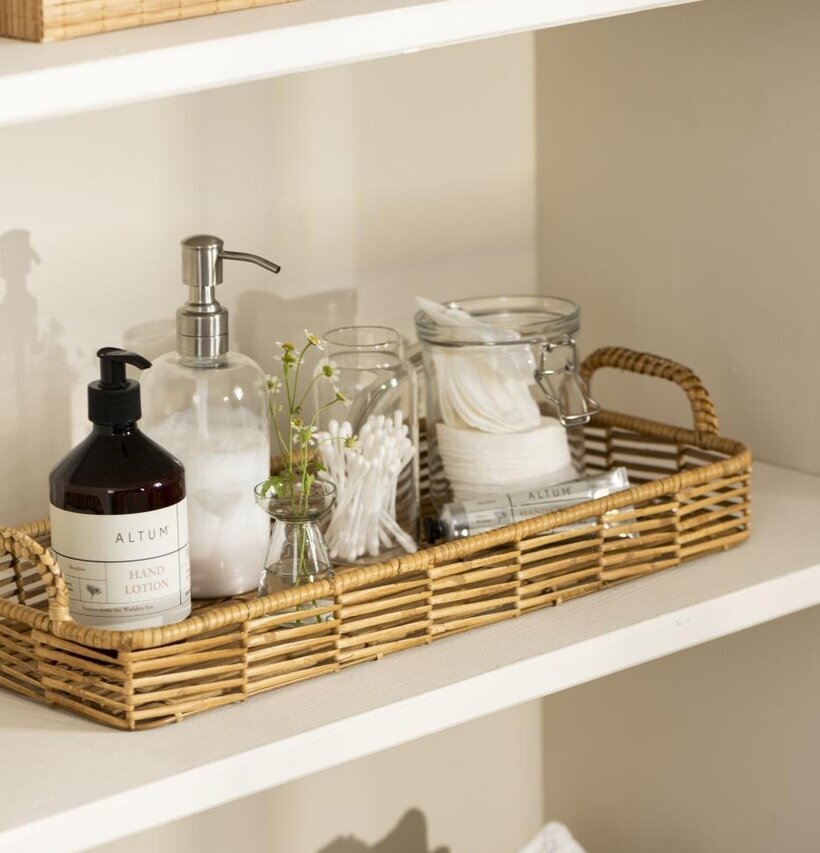 Glasflaska Med Pump Klar/Silver 480 ml från IB Laursen