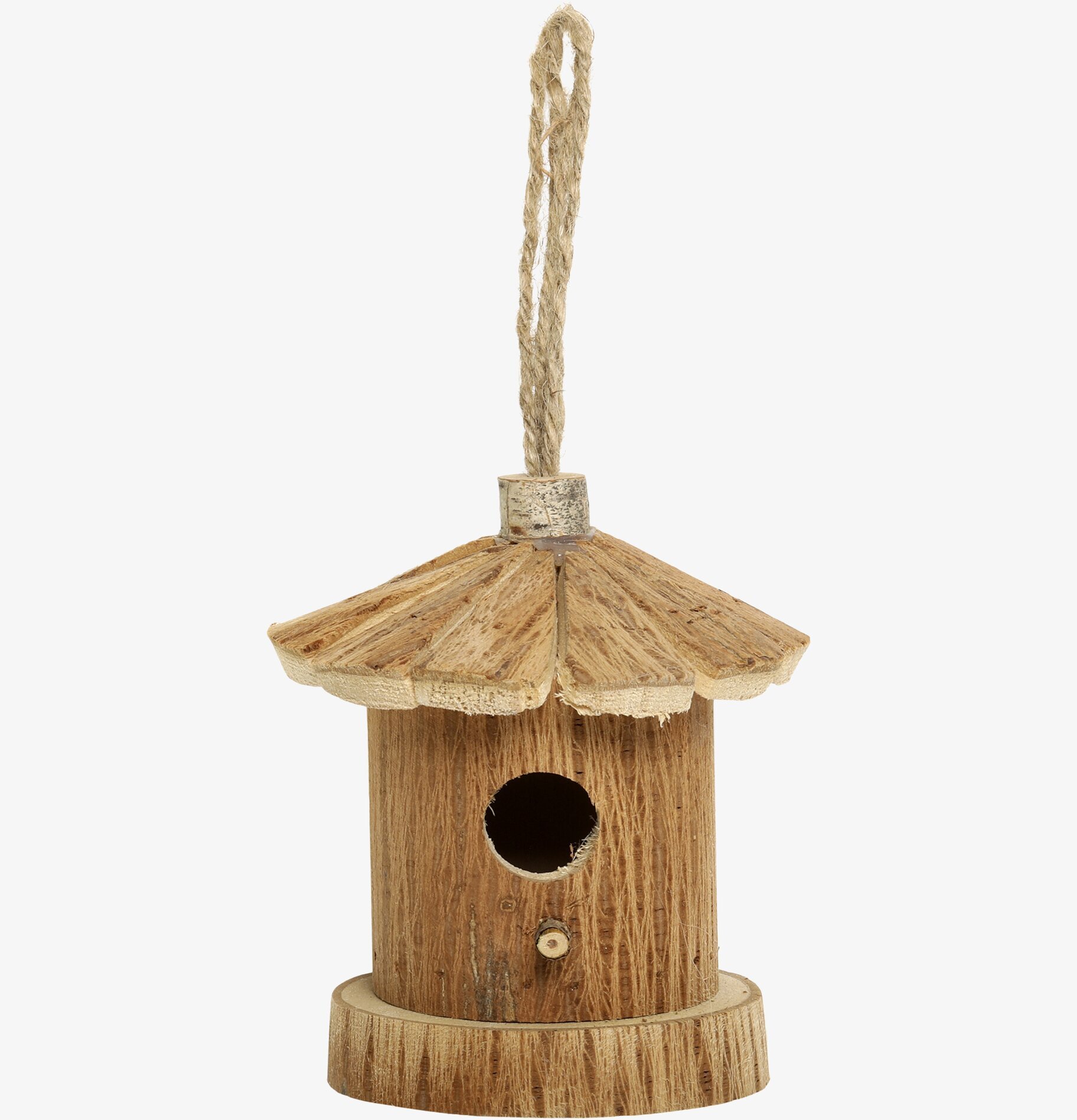 Fågelhus Natur från Chic Antique i naturligt trämaterial