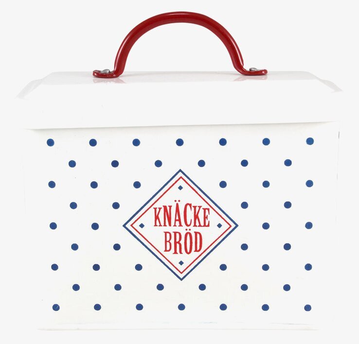 Foto av charmig plåtburk med retro design och funktion