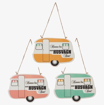 Skylt - Husvagn Bäst Different Design