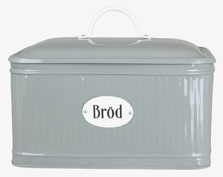 Plåtburk Bröd Grön från Strömshaga i klassisk design
