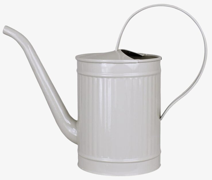 Vattenkanna Hugo Beige från Strömshaga med lång smal pip