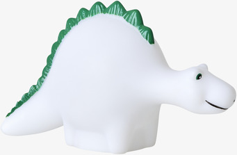 Lampa LED Dino från Rice med lekfull dinosauriedesign