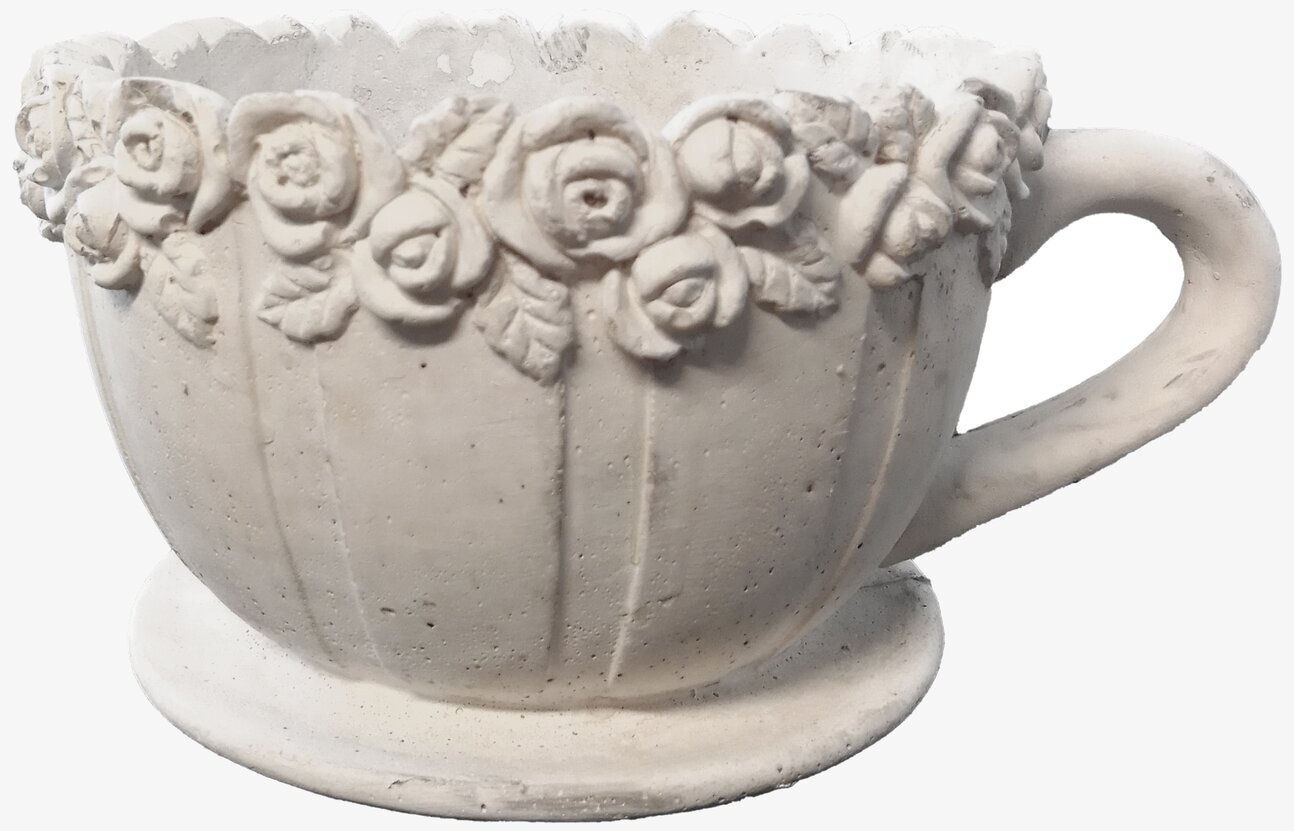 Kruka Rosenkopp från Västanvinden i naturfärgad keramik