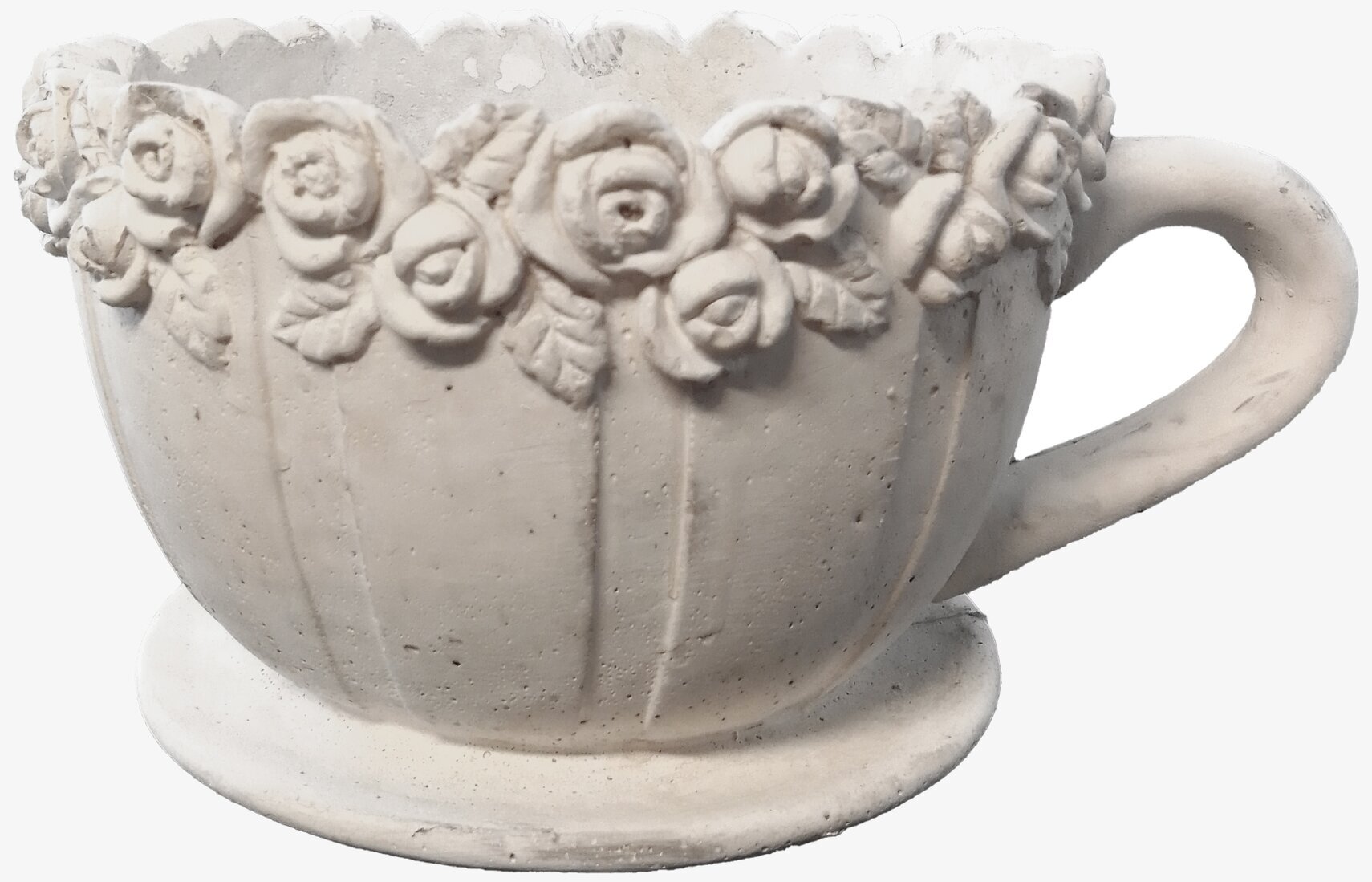 Kruka Rosenkopp från Västanvinden i naturfärgad keramik