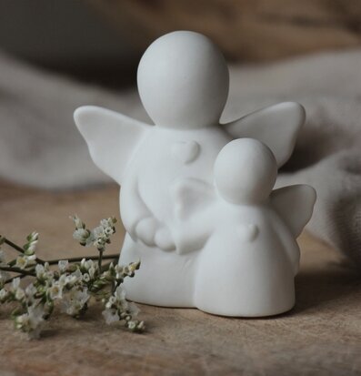 Mamma Ängeln Inkl Gåvobox från Majas Cottage på träyta