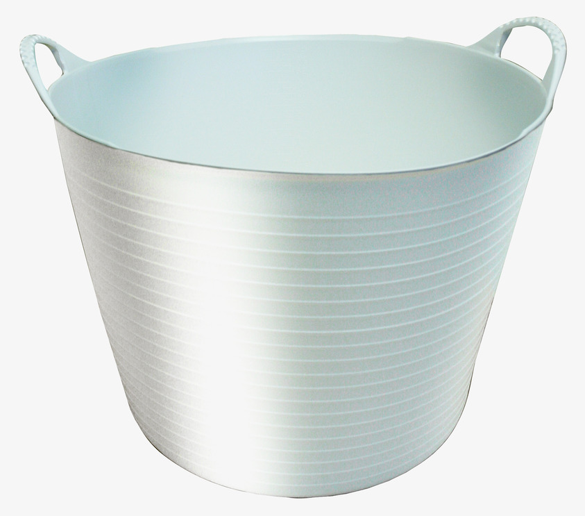 Tubtrugs Förvaringshink Vit från Tubtrugs på neutral bakgrund