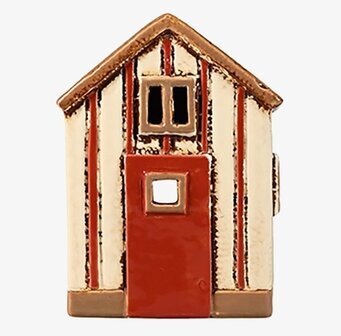 Bild av ljuslykta inspirerad av kustnära arkitektur