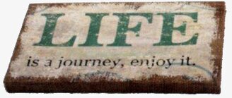 Tavla Life från Interstil med inspirerande budskap