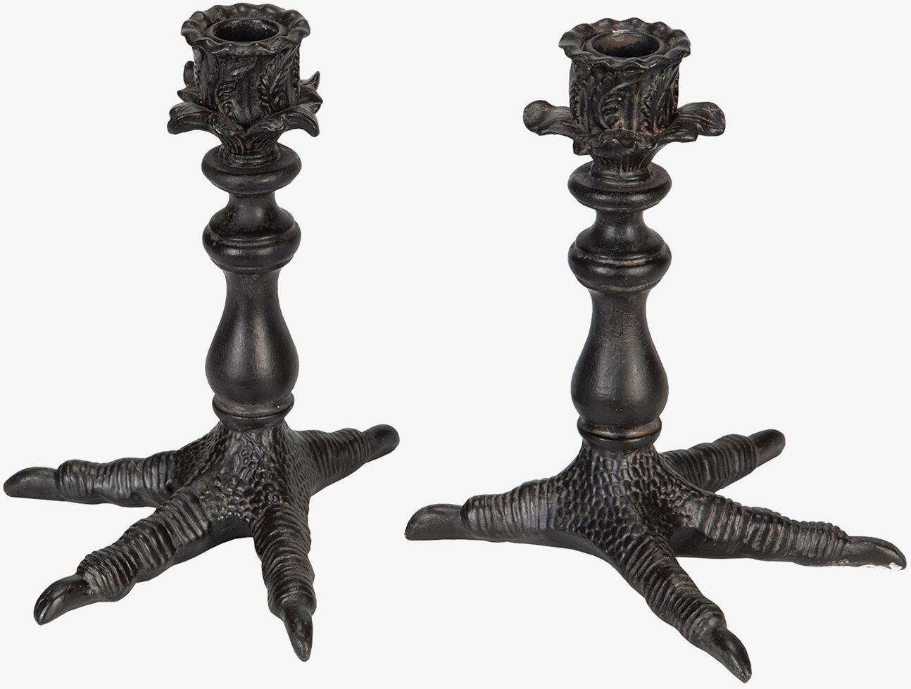 Ljusstake Fågelben Brun/Svart från A Lot Decoration