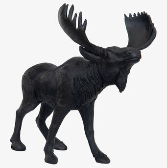 Älg Brun/Svart Poly från A Lot Decoration i realistisk form