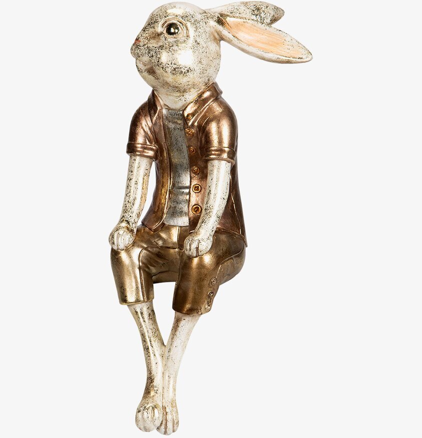 Kanin Sittande Poly från A Lot Decoration, sittande kanin