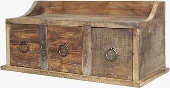 Hylla Grimaud Natur från Chic Antique i rustikt trä