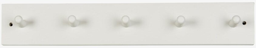 Klädhängare 5 Krokar Vit från IB Laursen på neutral vägg