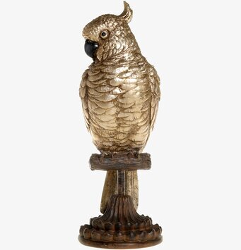 Papegoja Stativ Antik Mässing från Chic Antique i detalj