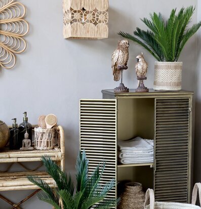 Papegoja Stativ Antik Mässing från Chic Antique på skänk