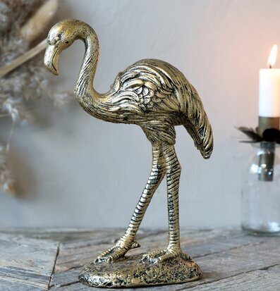 Flamingo Antik Mässing från Chic Antique på rustikt träbord