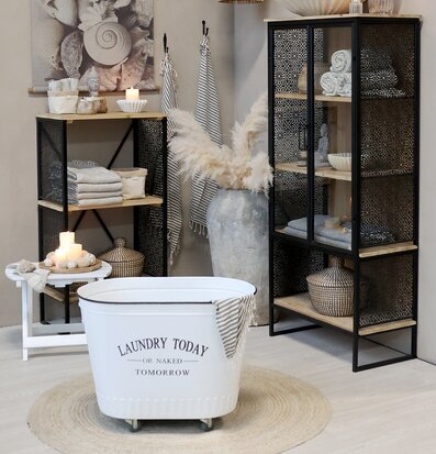 Tvättkorg På Hjul Chic Antique Tvättkorgar