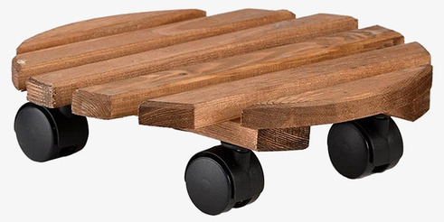 Blomvagn Rund från Gardenlife, stilren och praktisk design