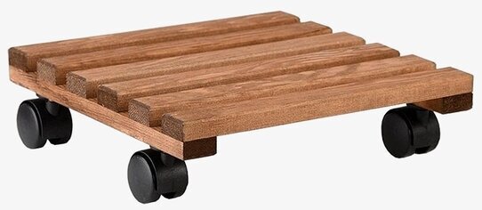 Blomvagn Square från Gardenlife med robust träkonstruktion