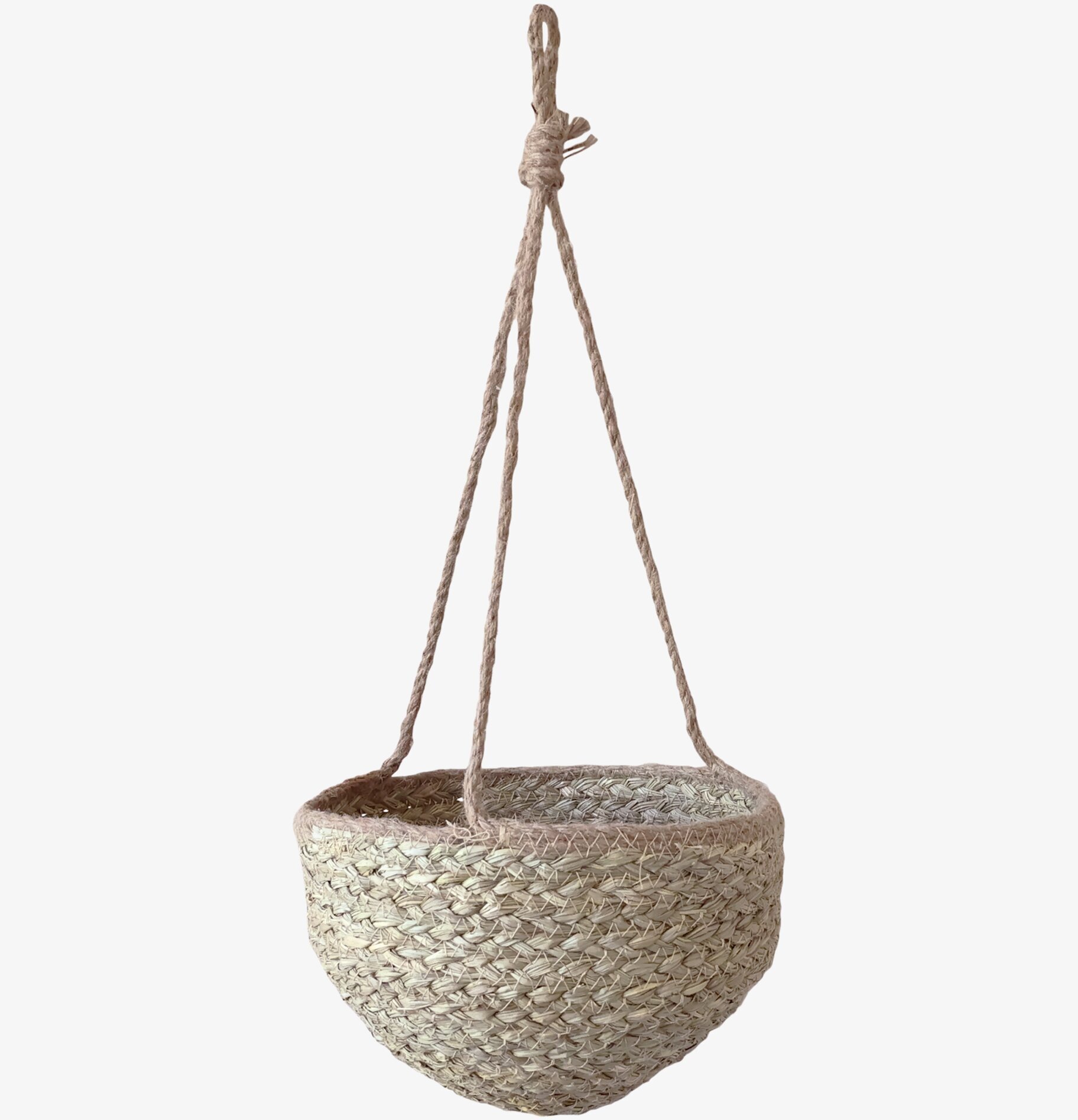 Hängande Korg Med Jute från Chic Antique i naturligt material