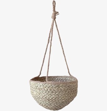 Hängande Korg Med Jute från Chic Antique i naturligt material
