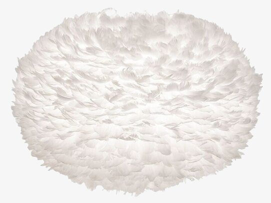 Eos Lampskärm X-Large från Eos - Vita med vita gåsfjädrar