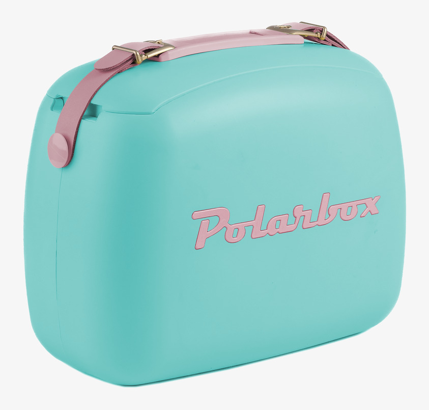 Kylväska POP 6 Liter Turkos från Polarbox mot vit bakgrund