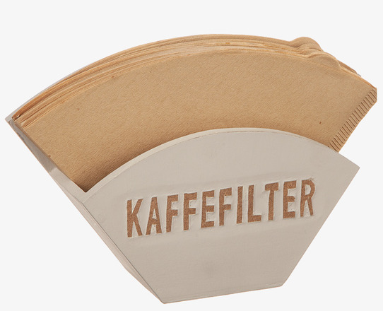 Kaffefilter Sand från Different Design i trä, sandfärgad