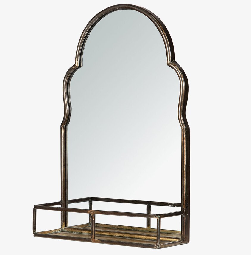 Spegel Dao Antik Mässing från A Lot Decoration med hylla