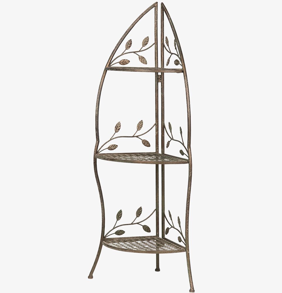 Hörnhylla Metall Grön från A Lot Decoration i robust design