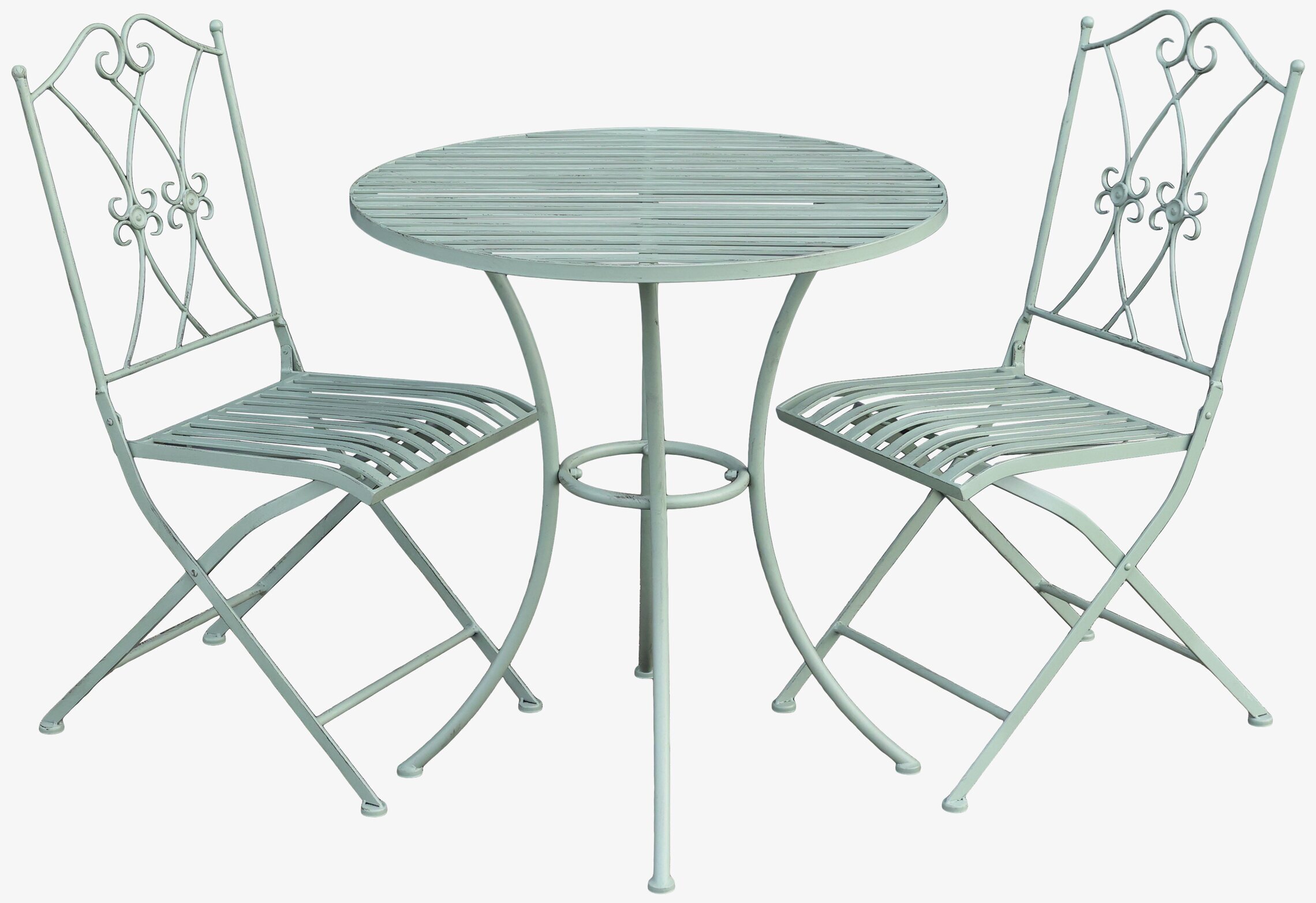 Caféset Antique Verte från Chic Antique med vintagekänsla